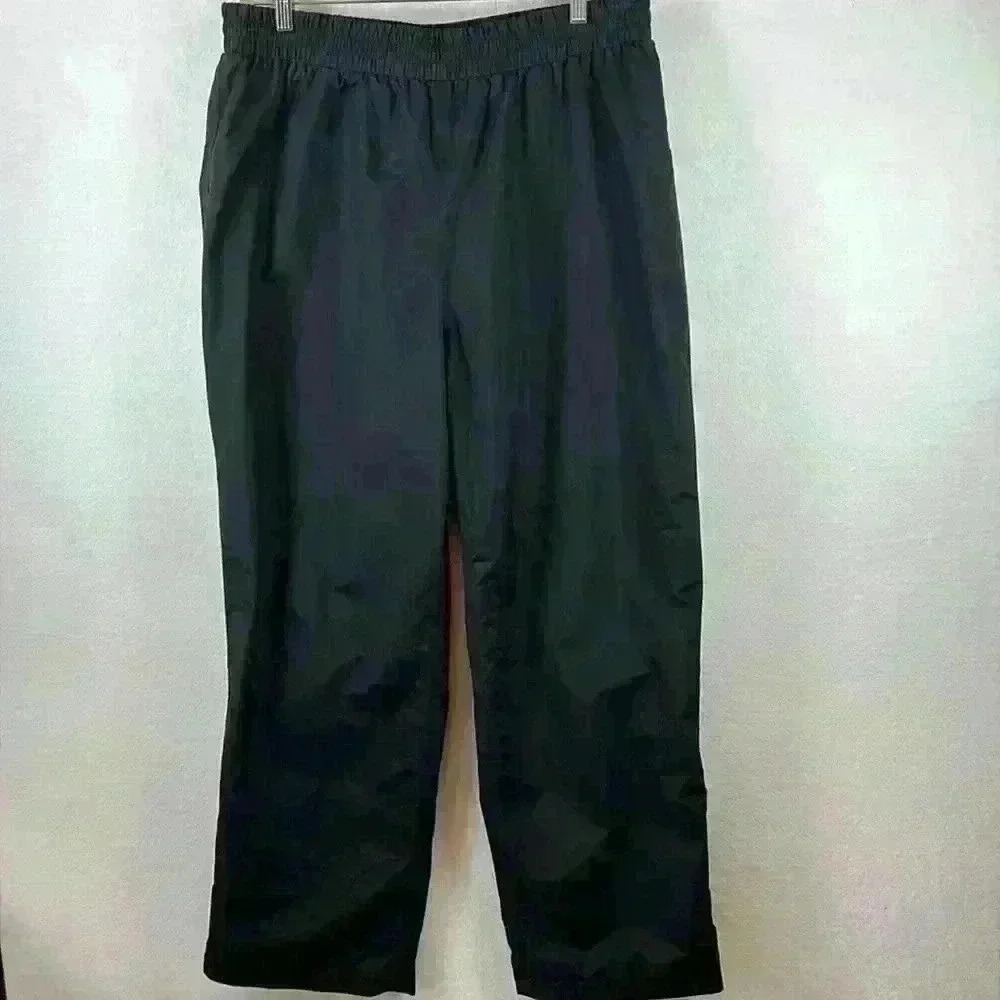 Cabela’s Men’s Gore-Tex Pants Size XL Black 100% Nylon Adjustable Elastic Waist